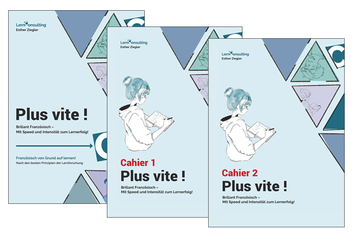 Alle 3 Bücher Plus vite !